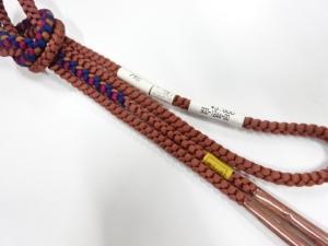 未使用品　正絹　手組帯締め